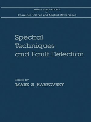 cover image of Spectral Techniques and Fault Detection